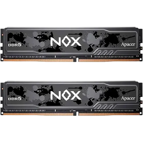 Оперативна пам'ять Apacer 32GB (2x16GB) DDR5 5200MHz NOX (AH5U32G52C522MBAA-2) - фото 2