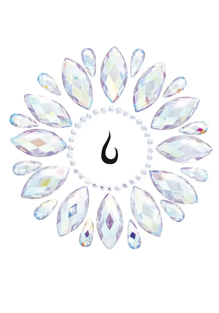 Стрази-прикраси для тіла Leg Avenue Fluer body jewels sticker