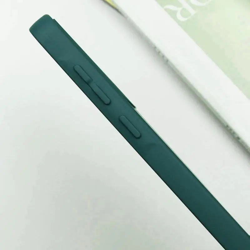 Чохол Silicone Cover Lakshmi (AA) with MagFit для Google Pixel 10 / 10 Pro Зелений / Dark green - фото 4