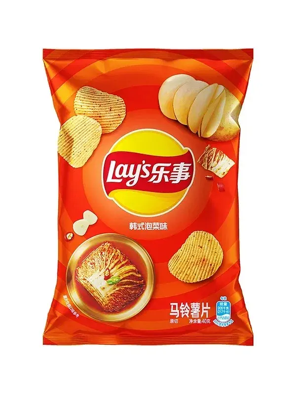 Чіпси Lay’s Kimchi зі смаком кімчі 70 г