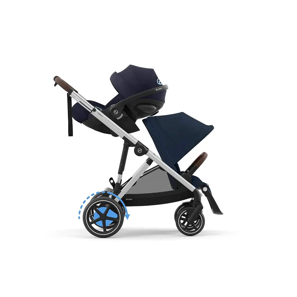 Коляска eGazelle S SLV Ocean Blue - фото 5