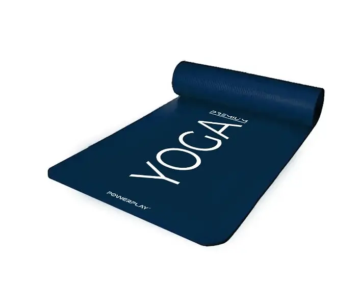 Килимок для йоги та фітнесу PowerPlay 4151 NBR Performance Mat Синій (183x61x1.2) (PP_4151_Blue_1.2cm) - фото 3