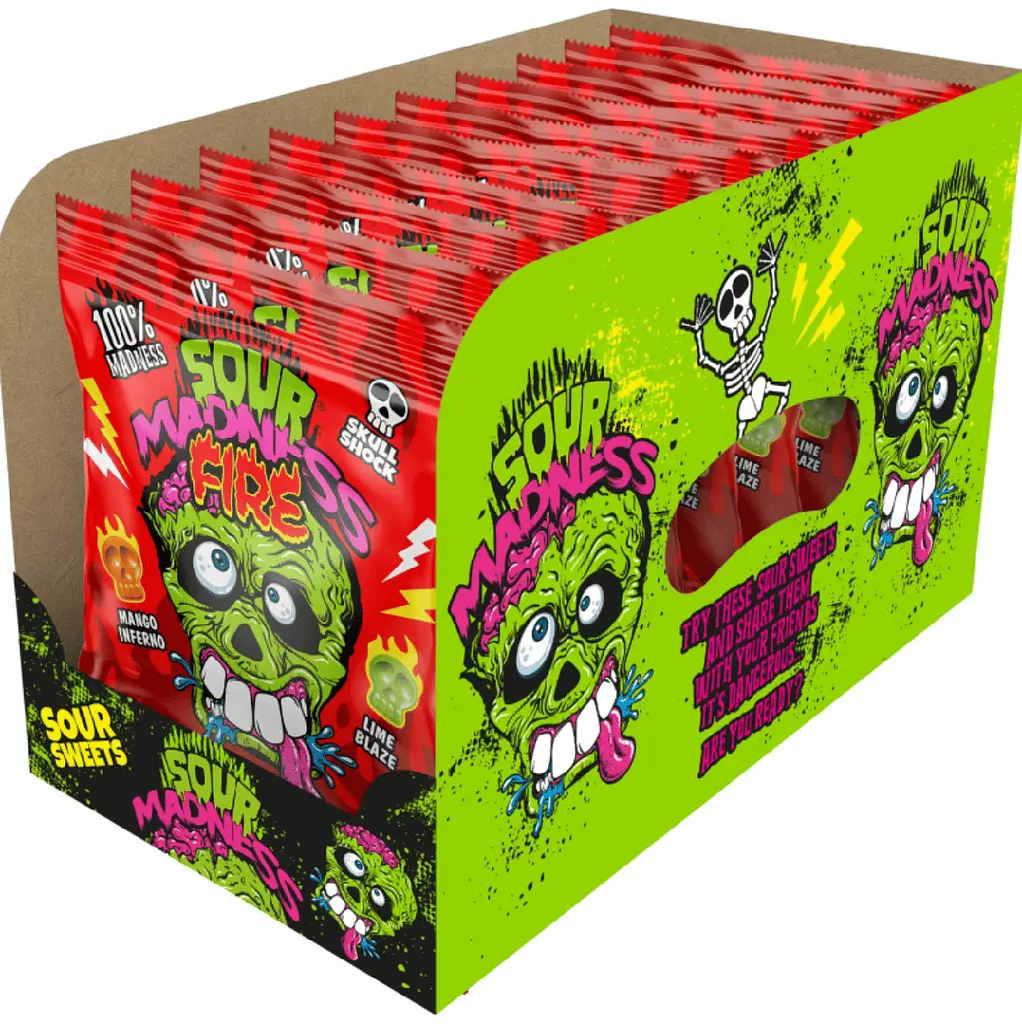 Льодяники Sour Madness Fire 60г - фото 6