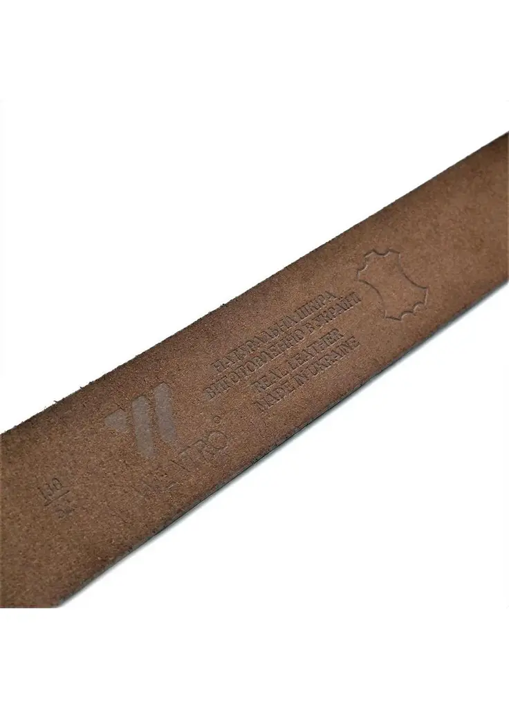 Кожаный ремень Weatro мужской 115-120х4,3 см acs0023854 - фото 3