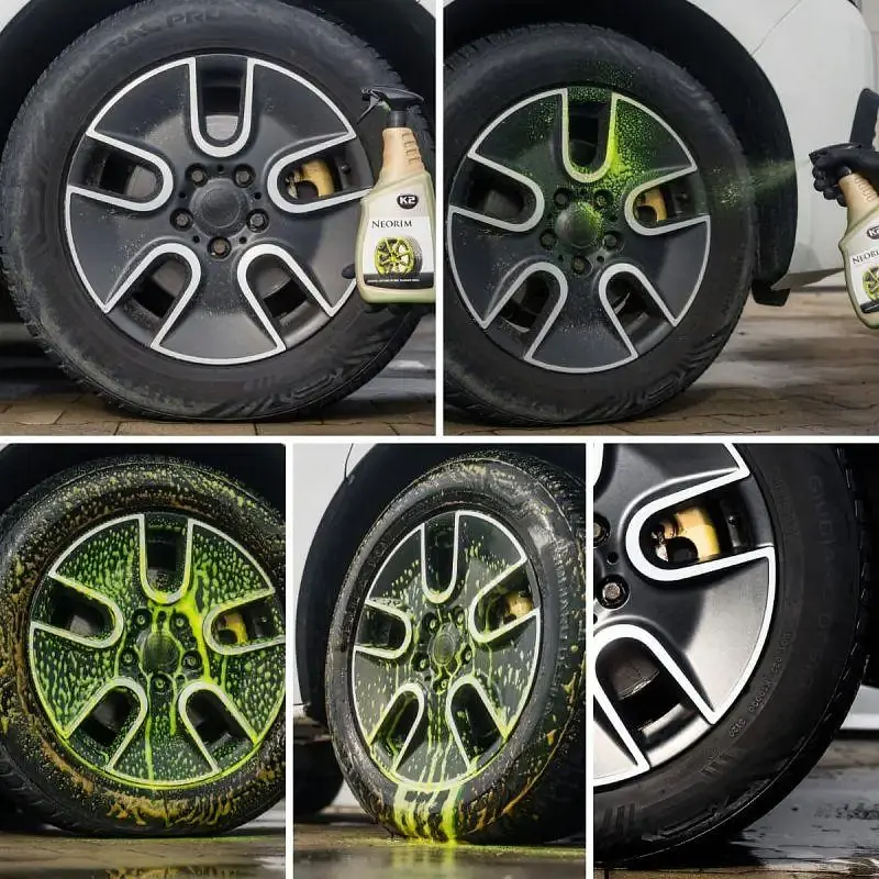 Очисник дисків та ковпаків K2 Neorim Wheel & Tire 700 мл (K20779) - фото 6