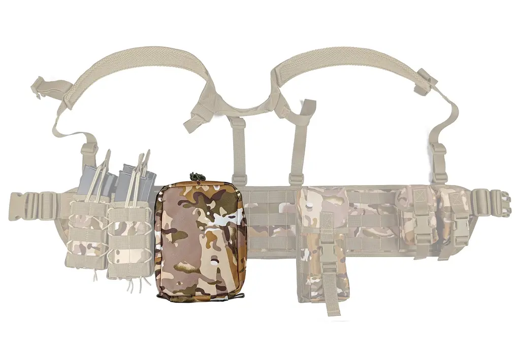 Підсумок аптечка тактична MOLLE Multicam Arid (степовий) для РПС, разгрузки або жилету - фото 3