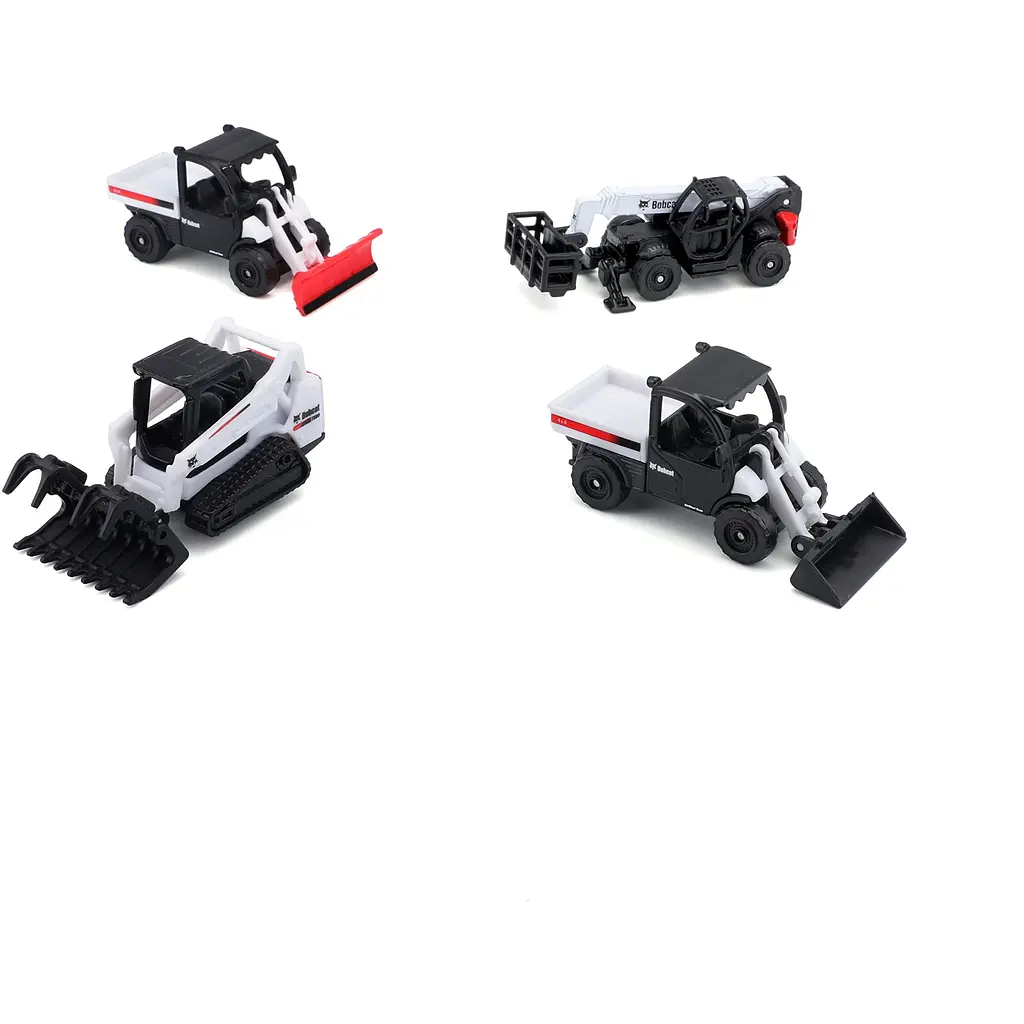 Набор игрушечный Maisto Bobcat Playset Mini Work Machines (12436) - фото 4