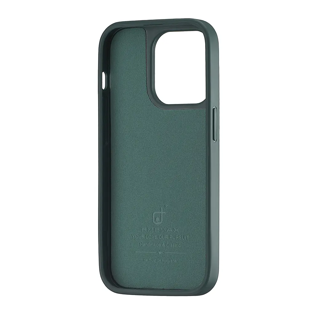 Чохол Jinduka Leather Ringo iPhone 14 Pro Green - фото 3