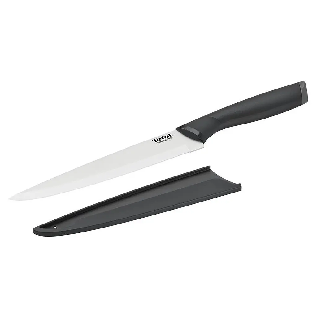 Ніж кухонний Tefal Comfort, з чохлом, 20 см (K2213704) - фото 3