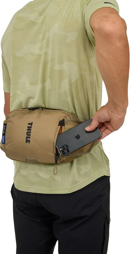 Сумка на пояс Thule Rail Hip Pack 2 л Faded Khaki (TH 3205305) - фото 3