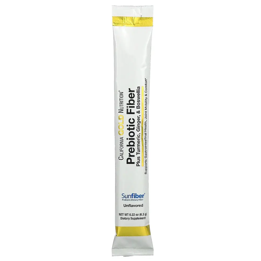 Пробіотики і пребіотики California Gold Nutrition Prebiotic Fiber Plus 3x6.3 грам - фото 2