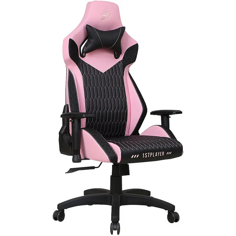 Геймерское кресло 1stPlayer WIN101 Black/Pink [121650] - фото 3