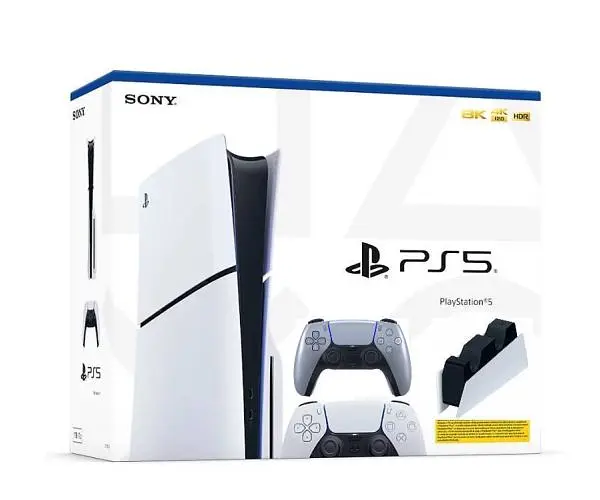 Ігрова консоль Sony PlayStation 5 Slim 1 ТБ + DualSense Sterling Silver + Charging Station - фото 6