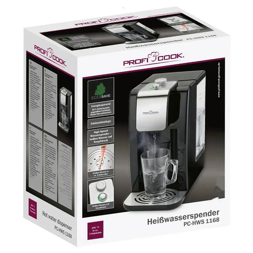 Дозатор гарячої води ProfiCook PC-HWS 1168 - фото 7