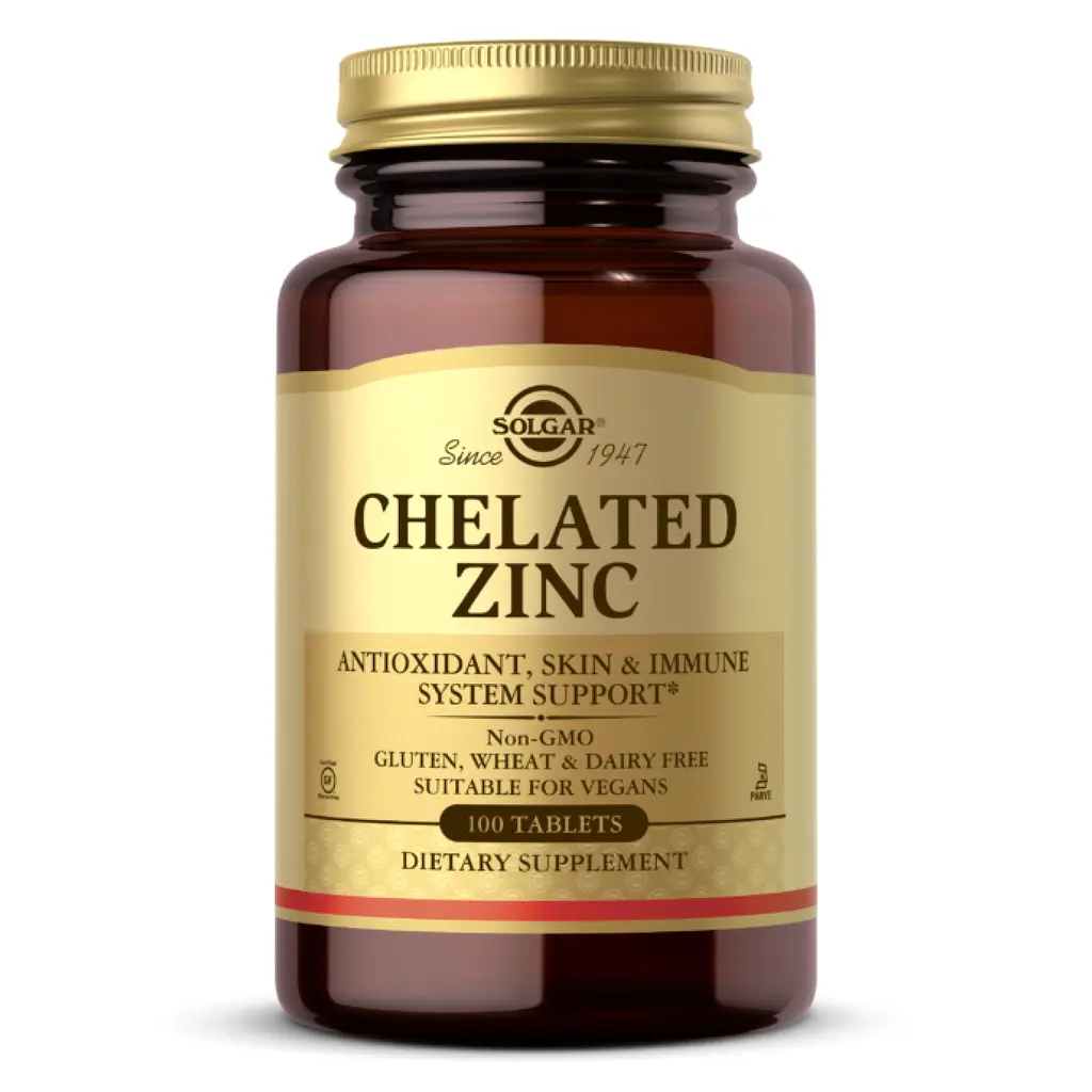 Хелатний цинк, Chelated Zinc - 100 tabs