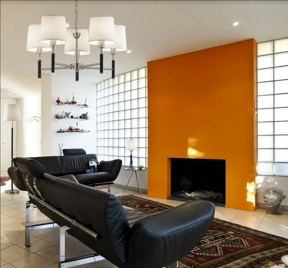 Люстра подвесная Brille прованс с абажуром E27 60W CH (BKL-654S/5) - фото 7