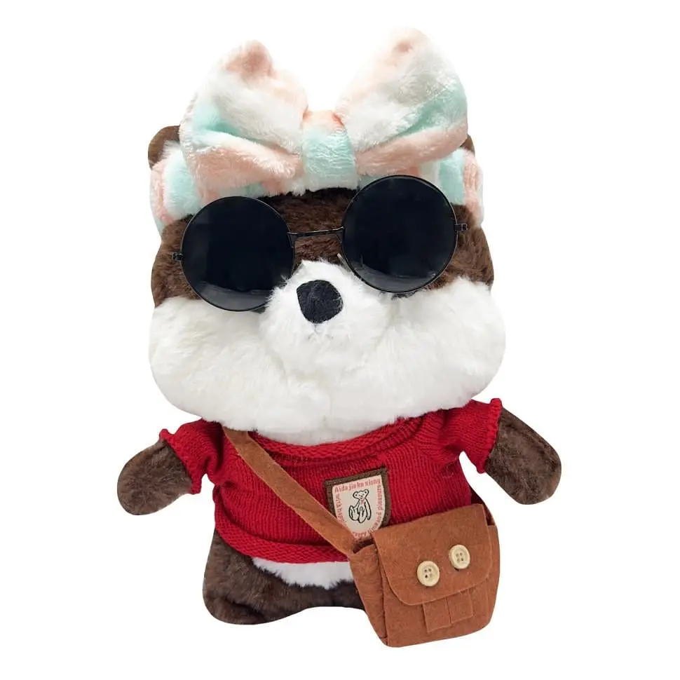 М'яка іграшка Bambi Песик одяг 30 см Коричневий (IY-189-Y-455)