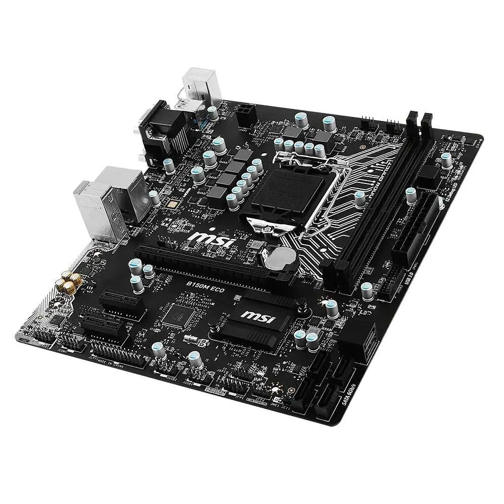 Материнская плата MSI B150M ECO (B150M ECO) (Socket 1151, Intel B150, Micro-ATX) Б/у - фото 2
