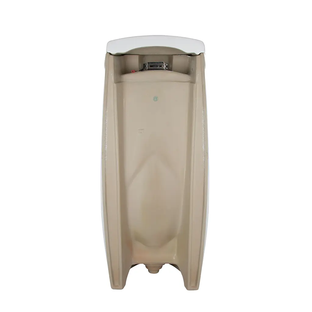 Пісуар підлоговий Qtap Scorpio з ІЧ-датчиком автоматичного змиву 430x370x990 White QT1488101HW, Білий - фото 3