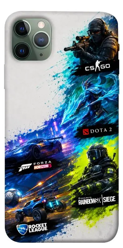 TPU чохол Demsky Full Throttle для Apple iPhone 11 Pro Max (6.5")