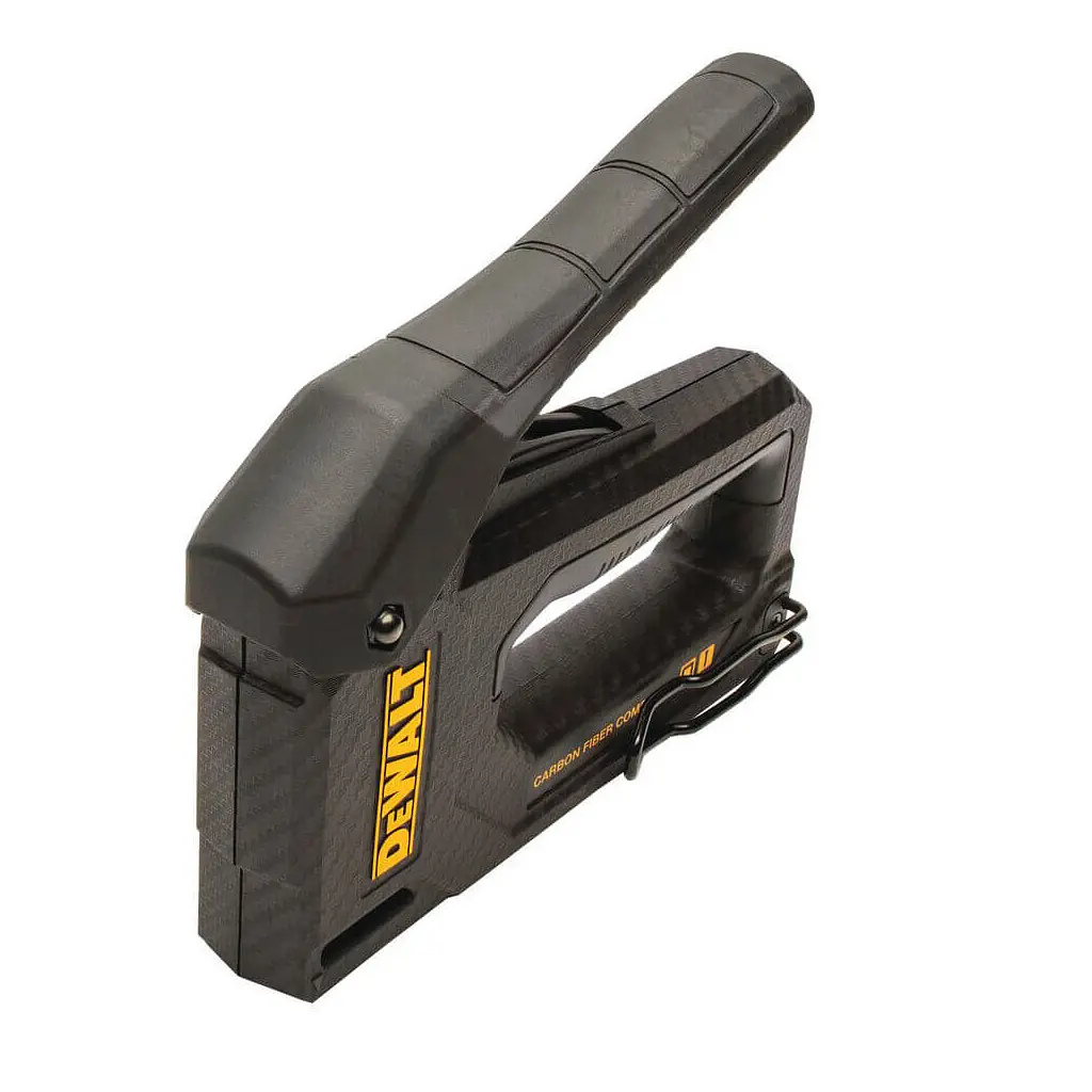 Степлер будівельний DeWALT CARBON FIBRE для скоб типу "G" 6-14мм, цвяхів типу "J" 12, 15мм. (DWHT80276-0) - фото 10