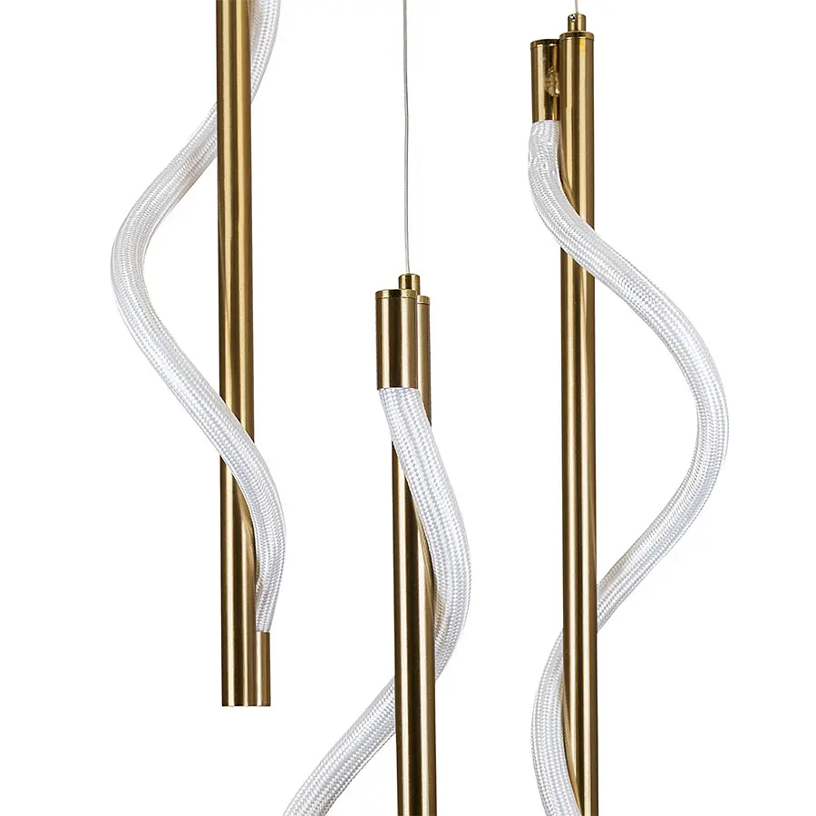 Світильник підвісний LED Levistella 7813026-3 AB, 30W, бронзовий, сучасний стиль, регульована висота 1450 мм - фото 3