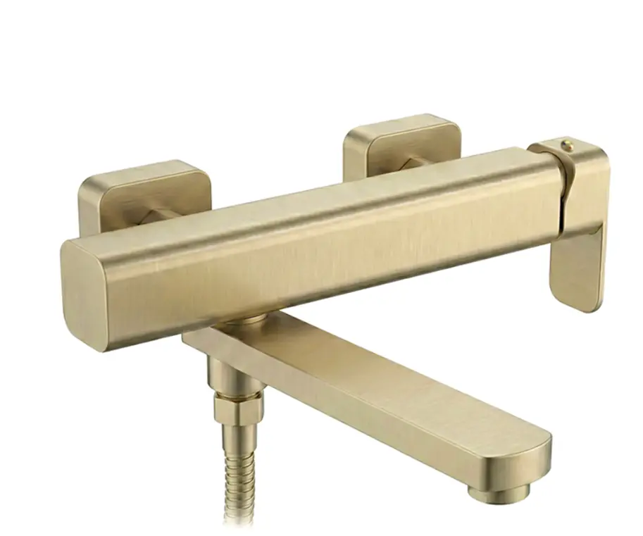 Змішувач для ванни Rea Arlo brushed gold REA-B0979 - фото 2