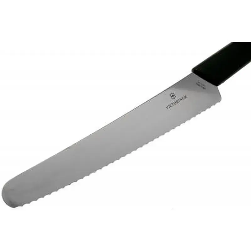Кухонний ніж Victorinox SwissModern Bread and Pastry Knife 22 см Black (6.9073.22WB) - фото 3