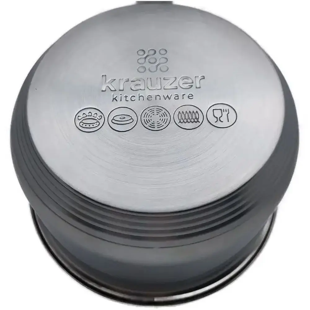 Ковш Krauzer LKA-187HSOCO-12S с крышкой 12х7.5 см 0.6 л (78010) - фото 2