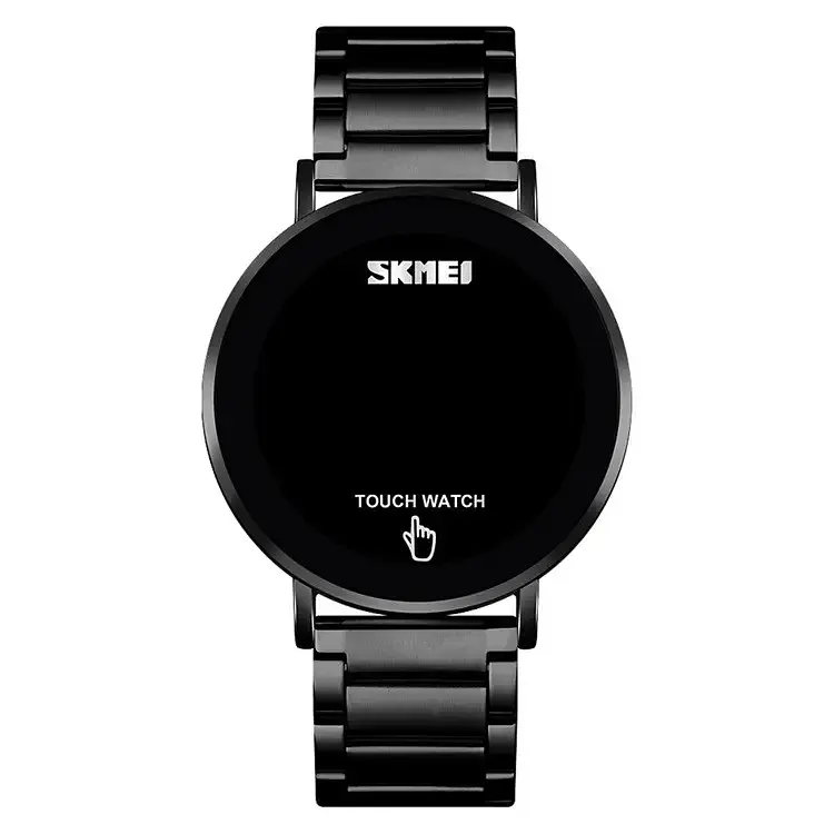 Наручний чоловічий годинник Skmei Light 1550 (Чорний) - фото 3