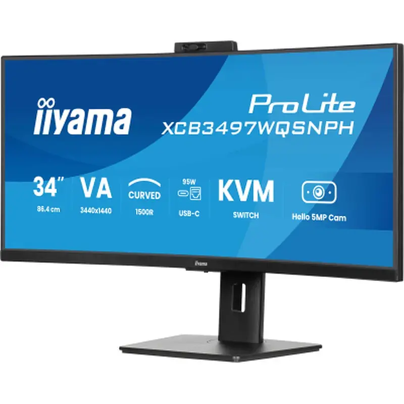 Монітор iiyama XCB3497WQSNPH-B1 - фото 3