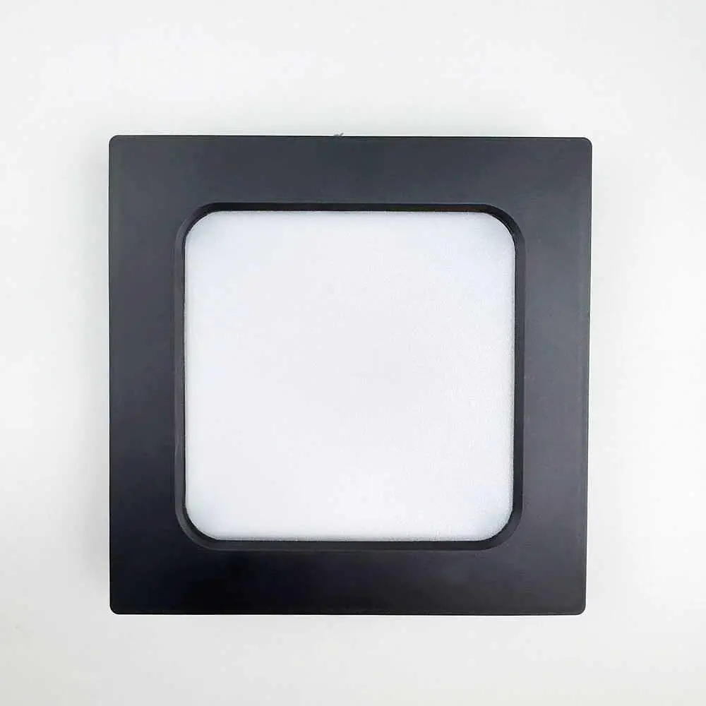 Світильник LED даунлайт Violux FRAME 12W 4200K квадрат IP20 чорний ( 121192 ) - фото 2