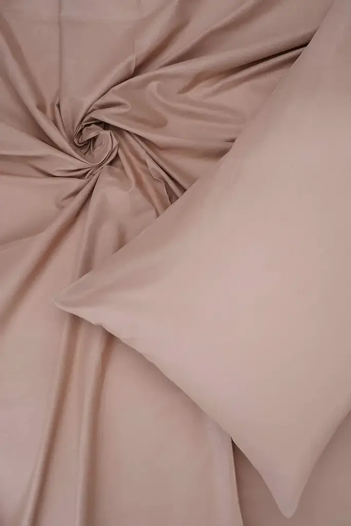 Комплект постільної білизни Good-Dream Бязь Premium Beige Євро бежевий (GDCBBS200220) - фото 3