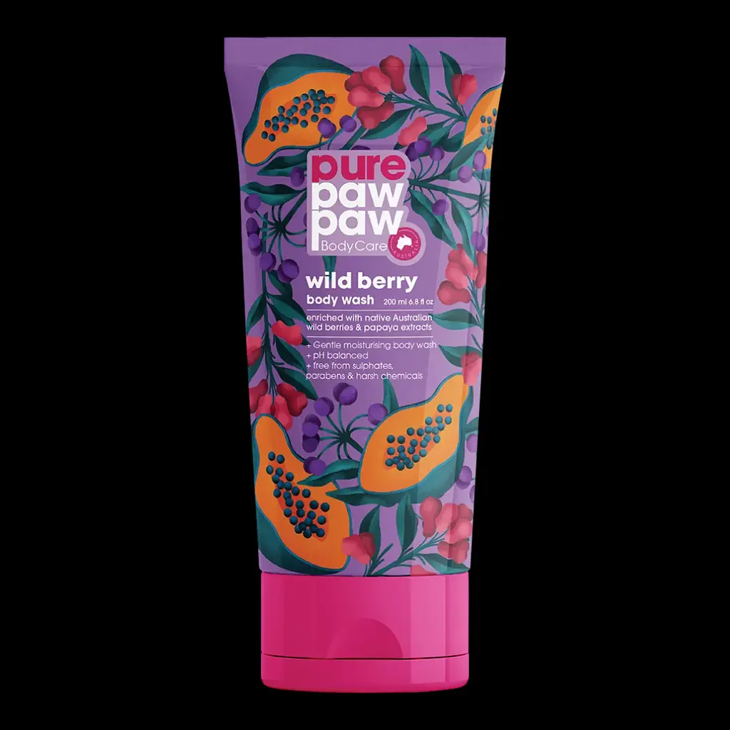 Гель для душа Pure Paw Paw Wild berry 200 ml