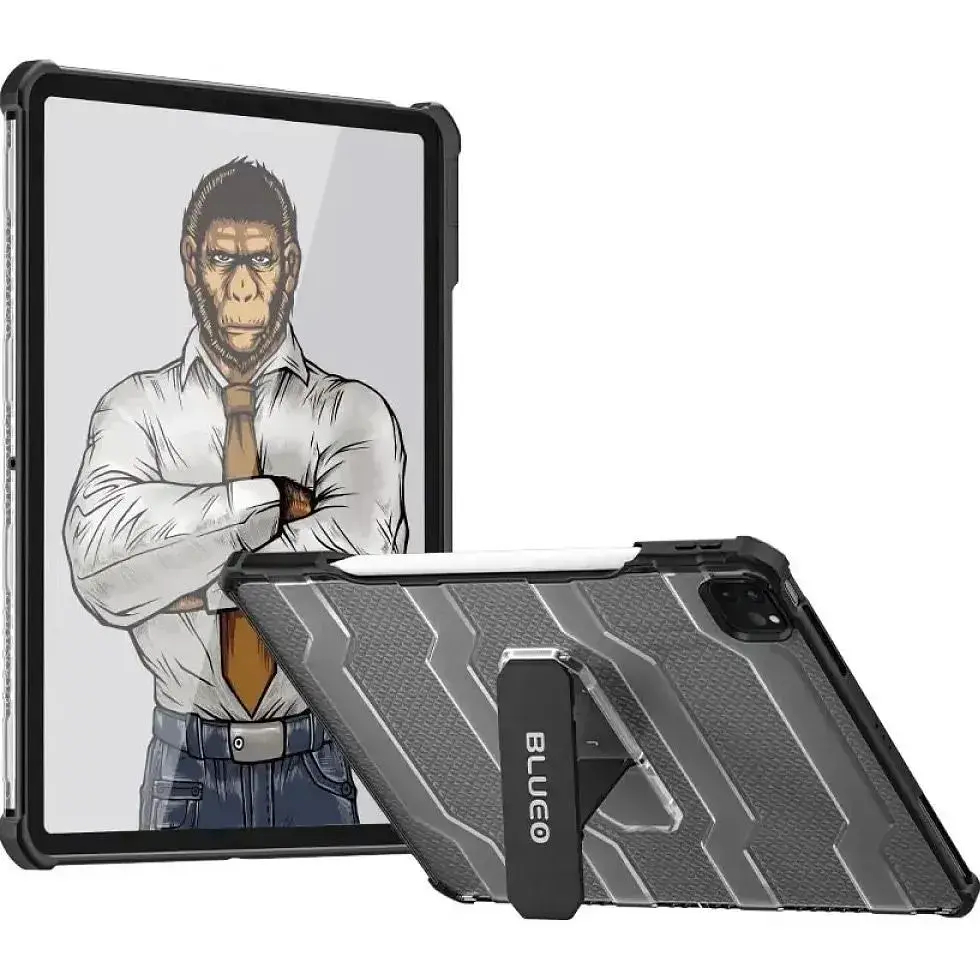 Чохол Blueo Drop Resistance with Kickstand для Apple iPad Pro 13` (2024-2025) Black [142163] - фото 4