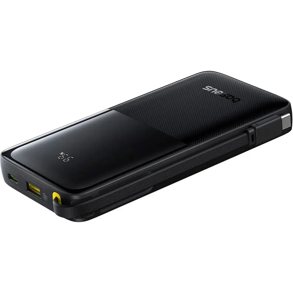 Зовнішній акумулятор Baseus Bipow 2 10000mAh 20W Black (P10077101113-00) [132867] - фото 4