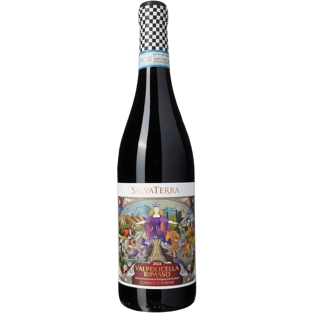 Вино SalvaTerra Valpolicella Ripasso DOC Classico Superiore 2023 червоне сухе 15% 0.75 л