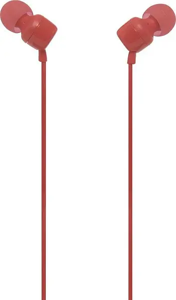 Гарнітура JBL T110 Red (JBLT110RED) - фото 4
