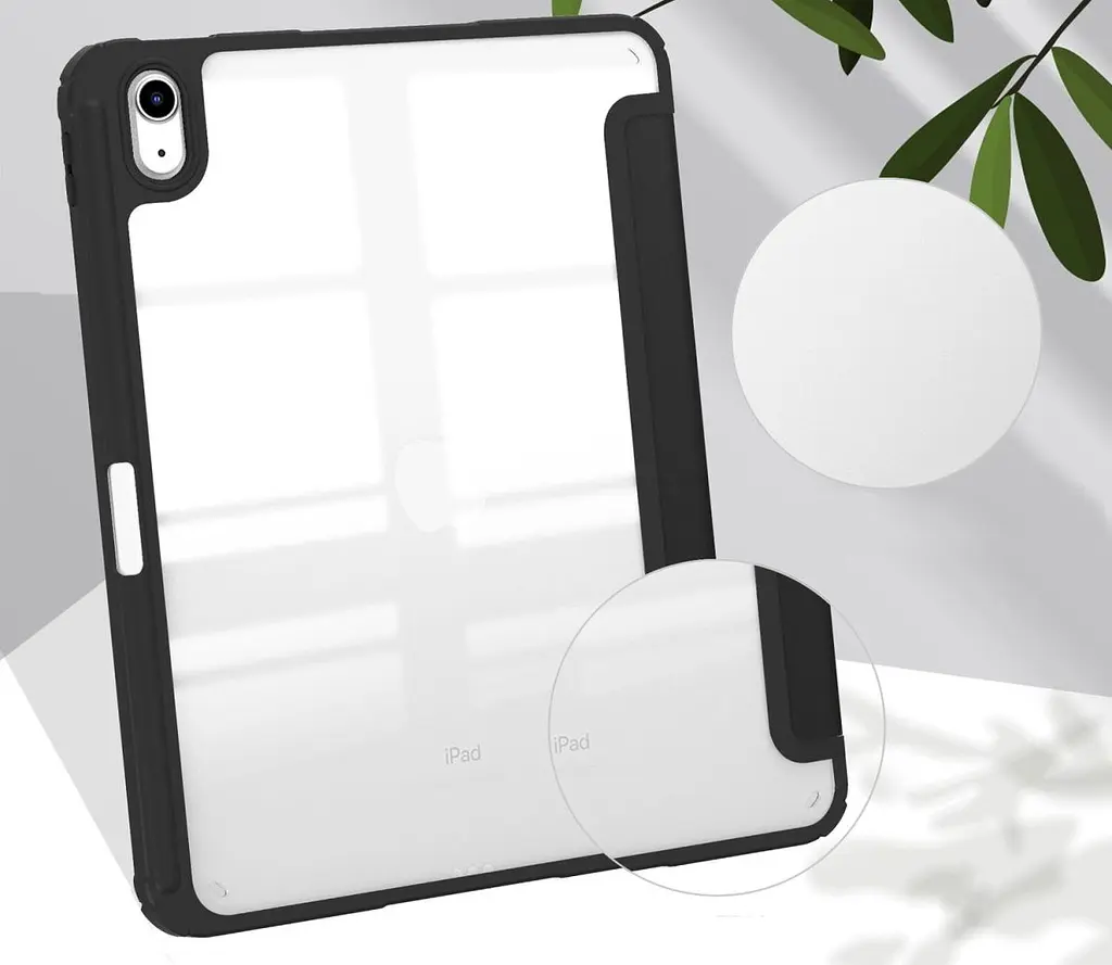 Чохол-книжка BeCover Soft Edge TPU з кріпленням Apple Pencil для Apple iPad Air (4/5) 2020/2022 10.9" Black (711696) - фото 2