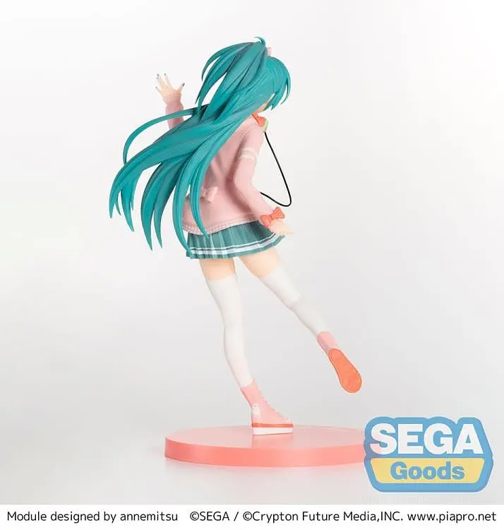 Фигурка Sega Вокалоид Хацунэ Мику Vocaloid Hatsune Miku 22 см S V HM R 22 - фото 4