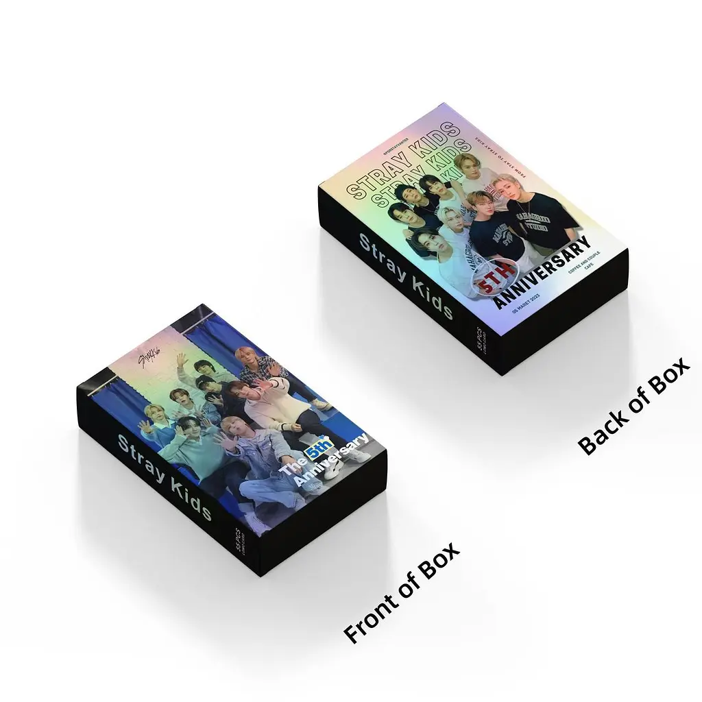 Ломо Карти Lomo Card China Stray Kids / SKZ Стрей Кідс голографічні СС C SK 31 - фото 3