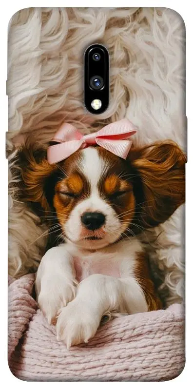 TPU чохол Demsky Sleepy spaniel для OnePlus 7