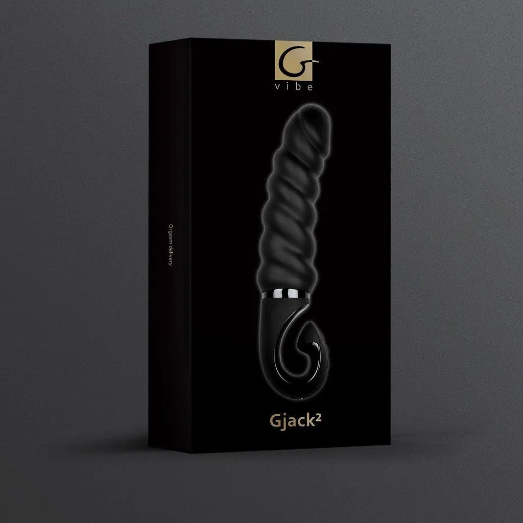 Вібратор Gvibe Gjack 2 Анатомічний кручений, 22х3.7 см - фото 8