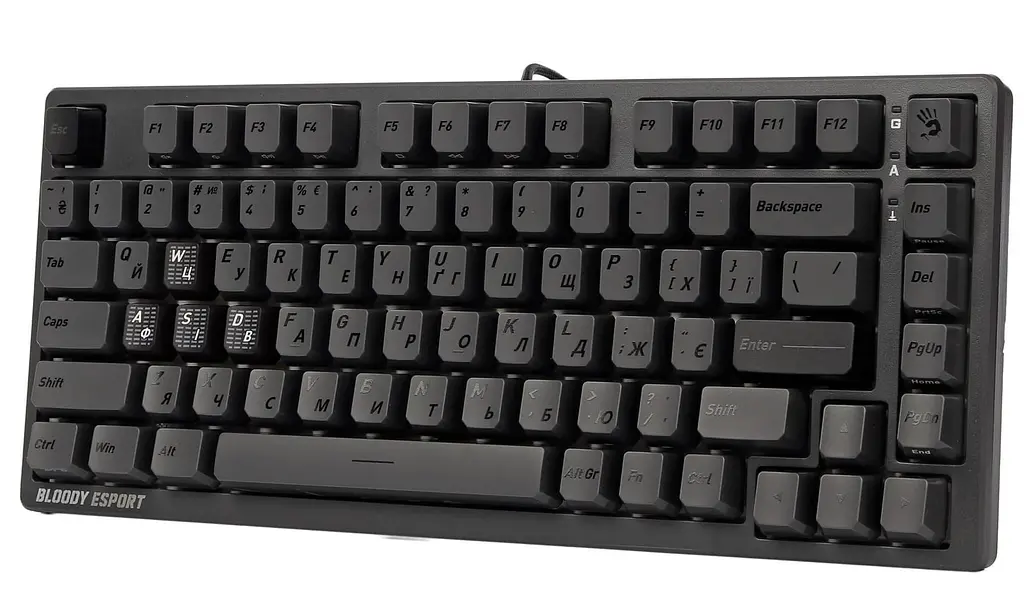 Клавиатура Bloody MS76 Magnetic Iron Grey (MS76 (Iron Grey)) - фото 2