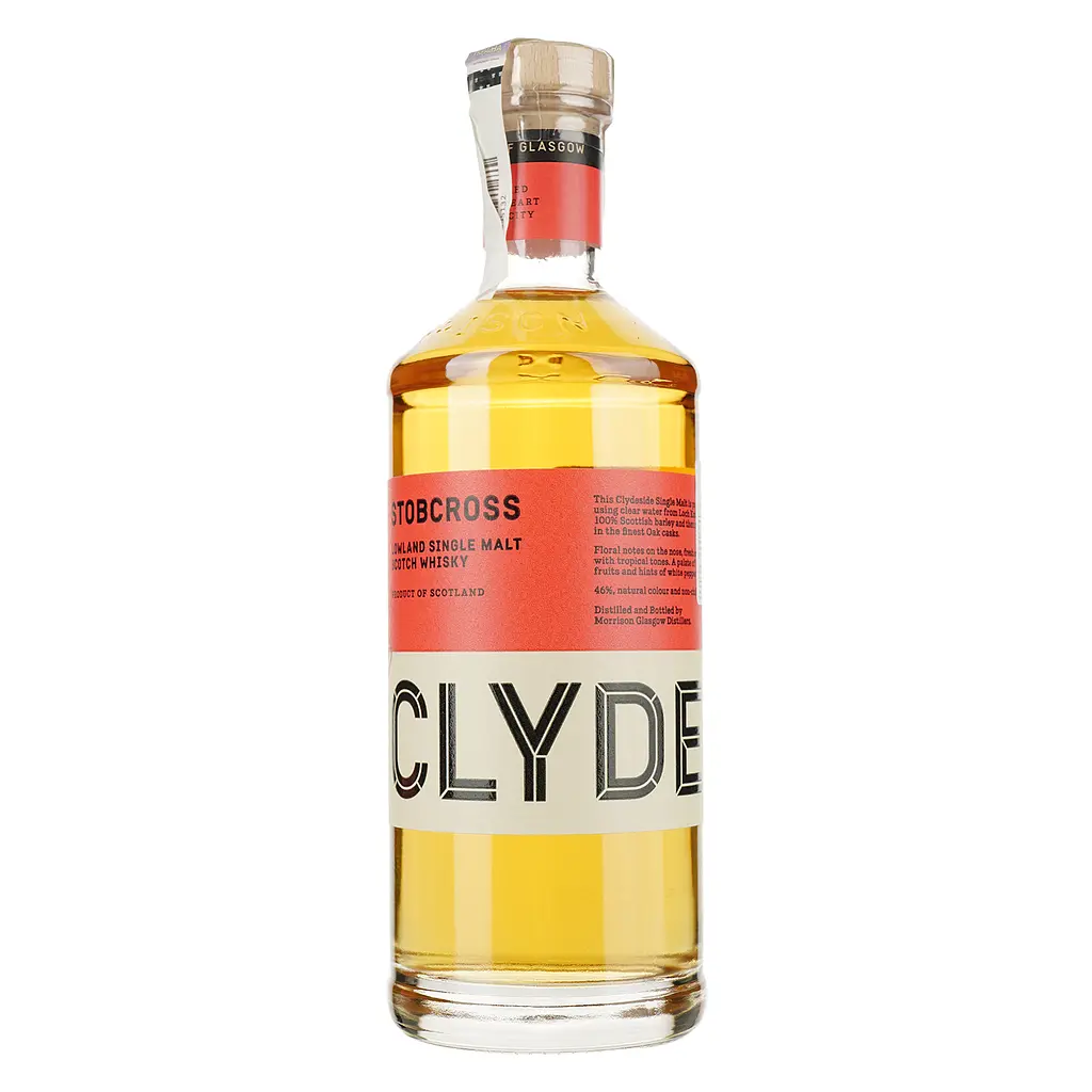 Виски Clydeside Stobcross Lowland Single Malt Scotch Whisky 46% 0.7 л - фото 2
