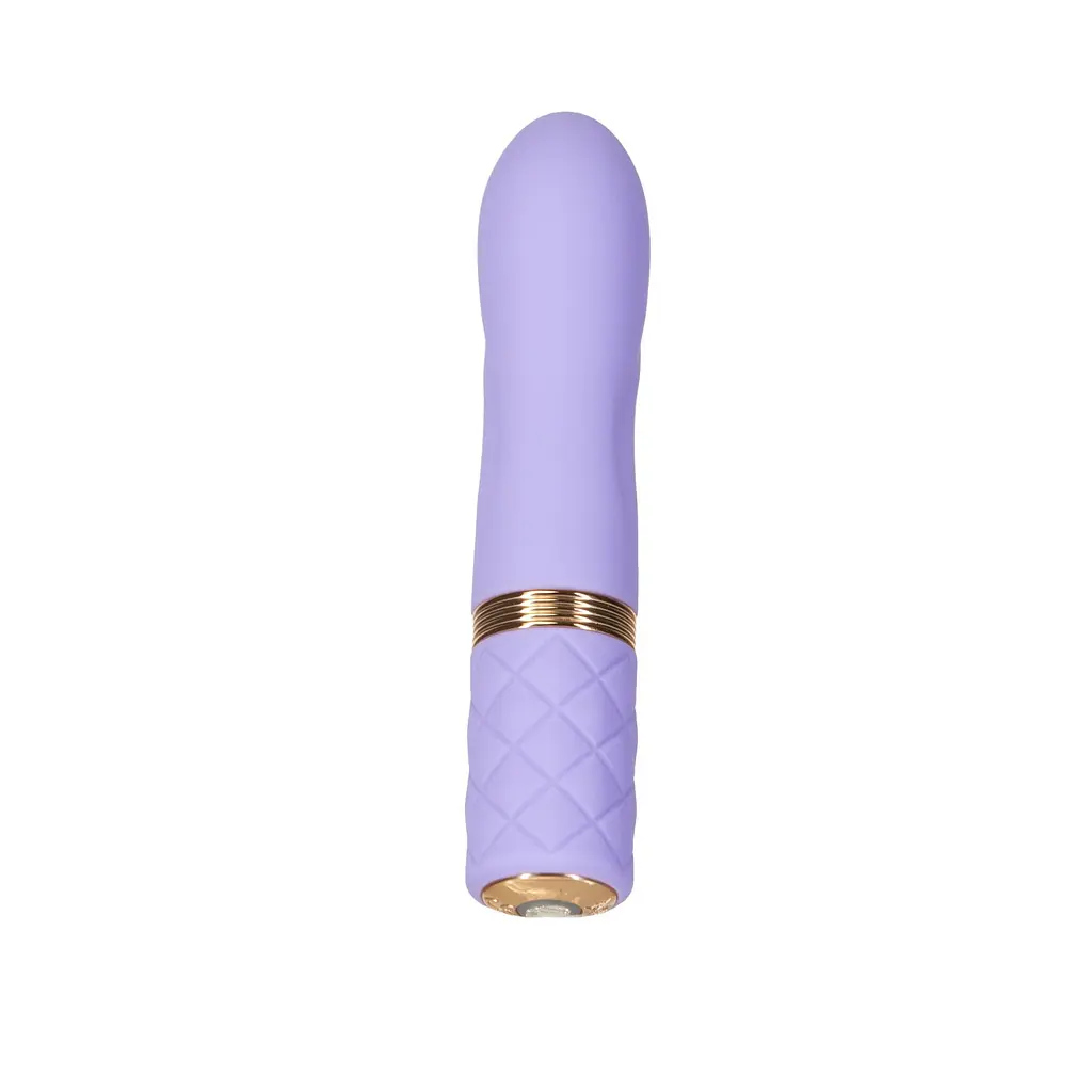 Розкішний вібратор Pillow Talk Flirty Purple Special Edition, Сваровскі, пов’язка на очі+гра - фото 3