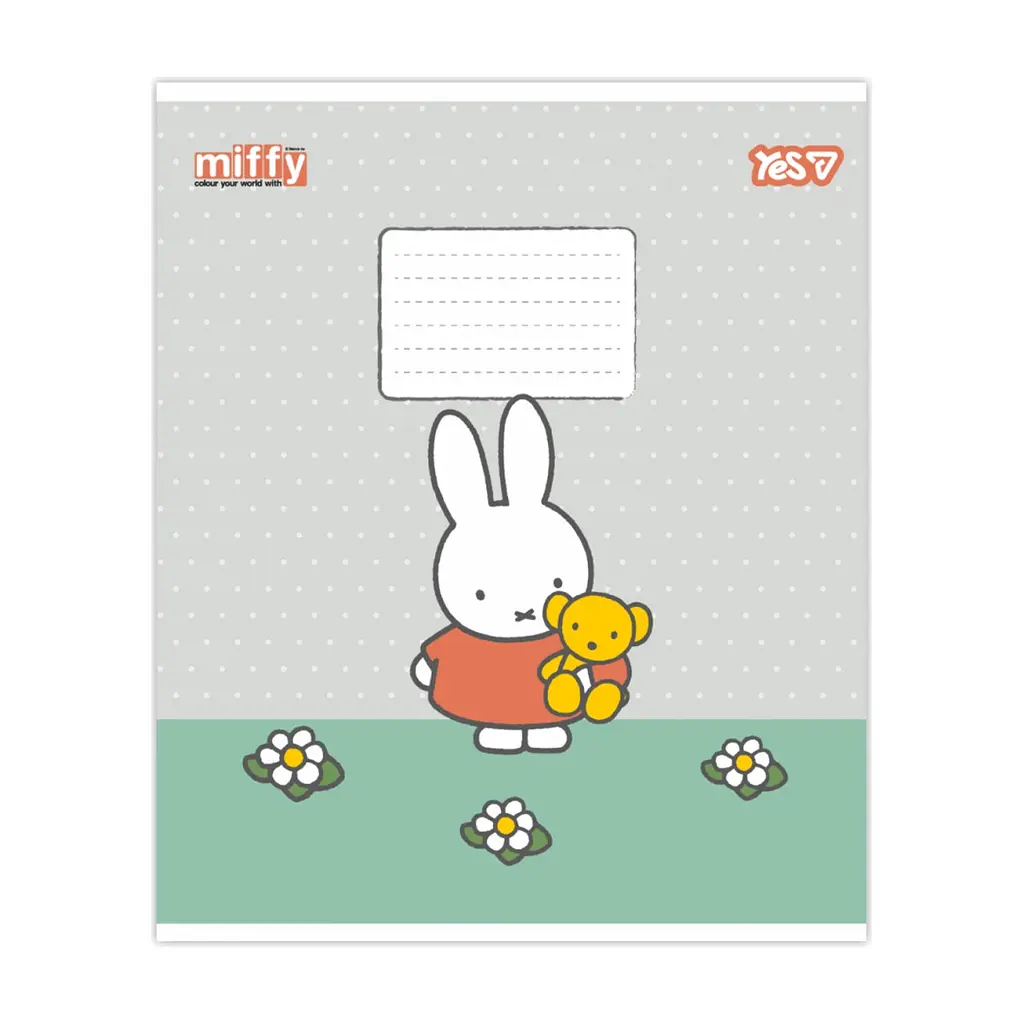 Зошит Yes My Miffy А5 12 аркушів коса лінія (768653), в асортименті - фото 6