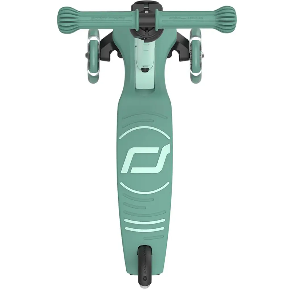 Самокат Scoot and Ride Highwaykick-3s колеса світяться 3+ років сіро-зелений (SR-00939) - фото 13