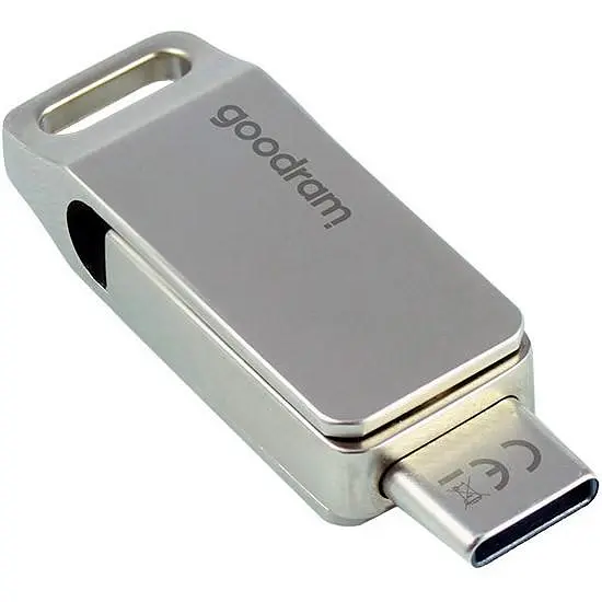 Флеш-накопичувач GoodRam USB3.0 32GB OTG Type-C ODA3 Silver (ODA3-0320S0R11) - фото 2