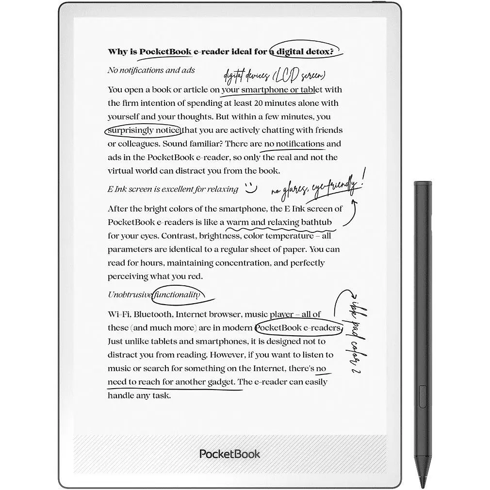 Електронна книга PocketBook 1030 InkPad One Black (PB1030-8-WW) [162968] - фото 3